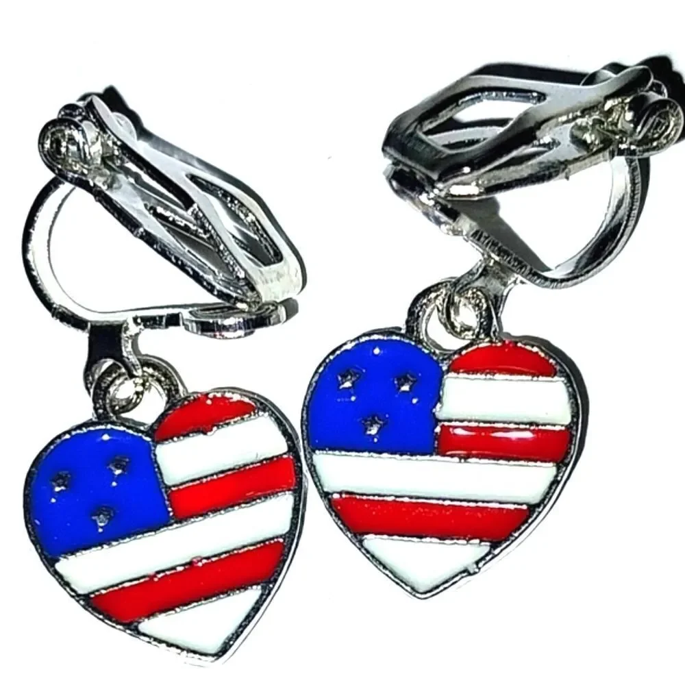 Super cute kid's fashion clip-on earrings